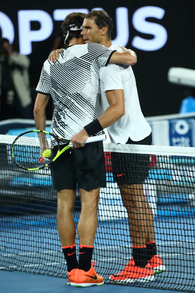 Nadal and Federer