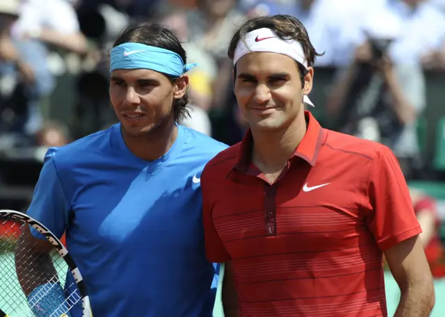 Nadal and Federer 2011