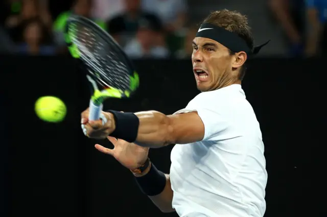 Nadal forehand winner