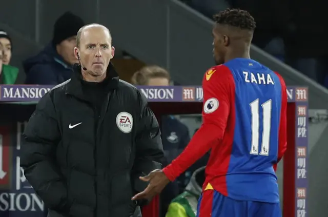 Mike Dean gets an earful