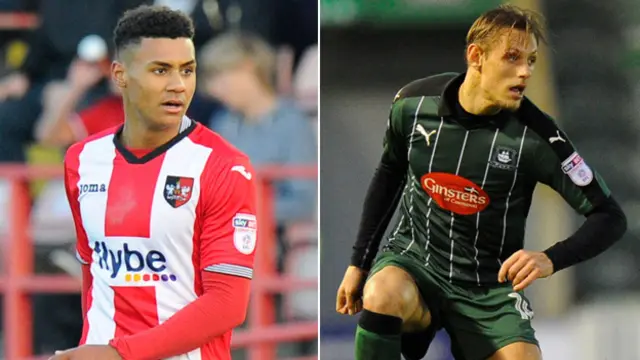 Ollie Watkins and Oscar Threlkeld