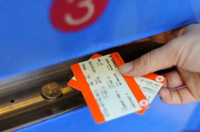 Train tickets