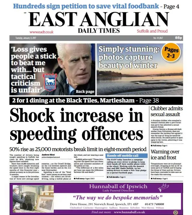 East Anglian Daily Times