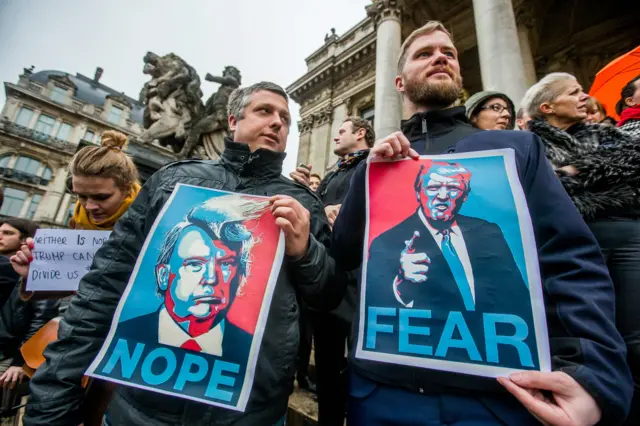 Trump protest