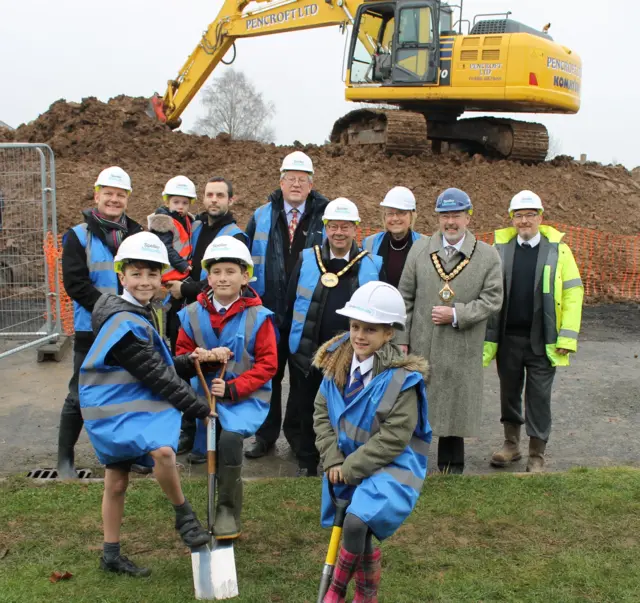 sod-cutting ceremony