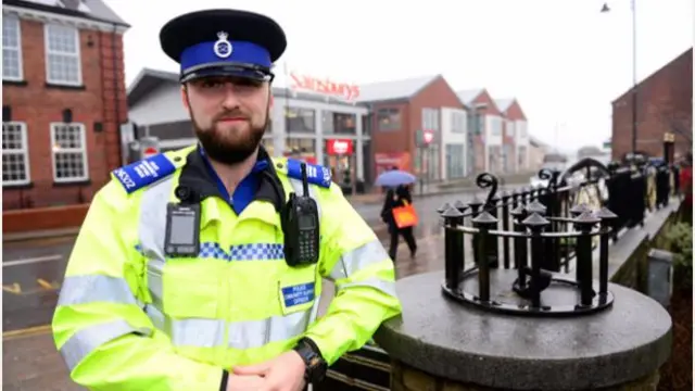 Sergeant Peter Slinn from Staffordshire Police