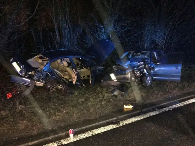 A46 crash