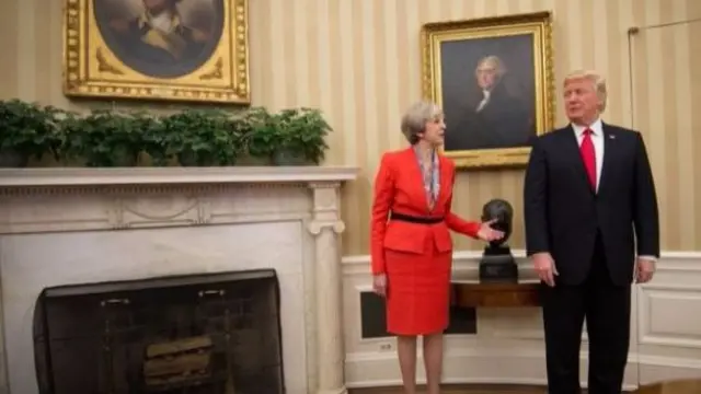 Trump and May