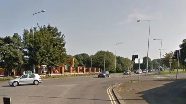 Congleton Road/A34 junction