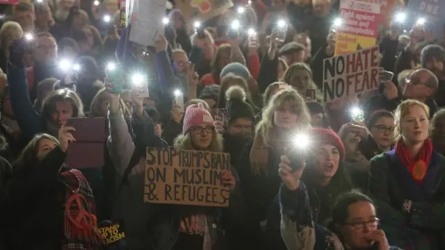 Crowds in Glasgow