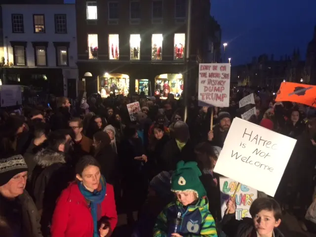 Protests in Cambridge