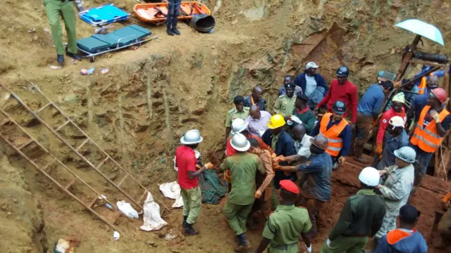 Rescuing trapped miners