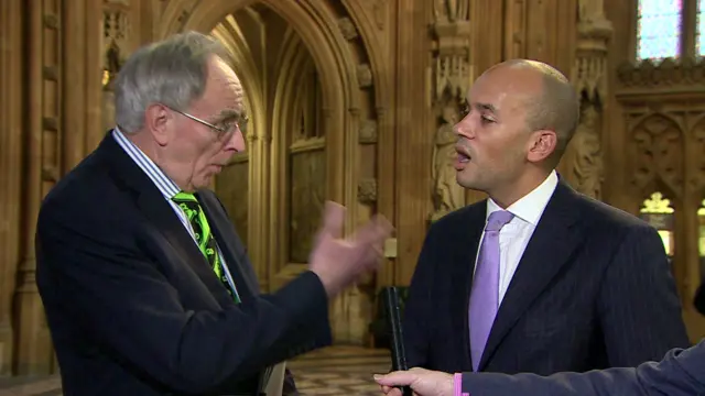 Peter Bone and Chuka Umunna