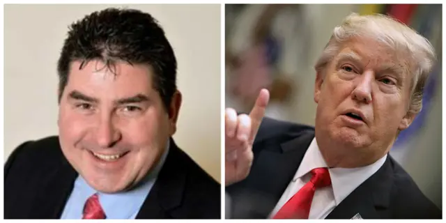 Rob Flello MP and Donald Trump