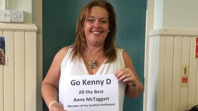 Former Labour MSP Anne McTaggart