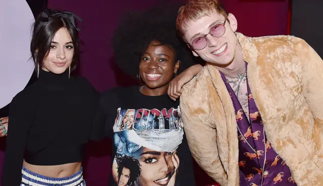 Camila, Clara Amfo and Machine Gun Kelly