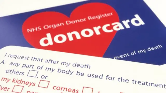 Donor card