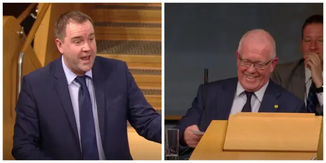 Neil Findlay and Bruce Crawford