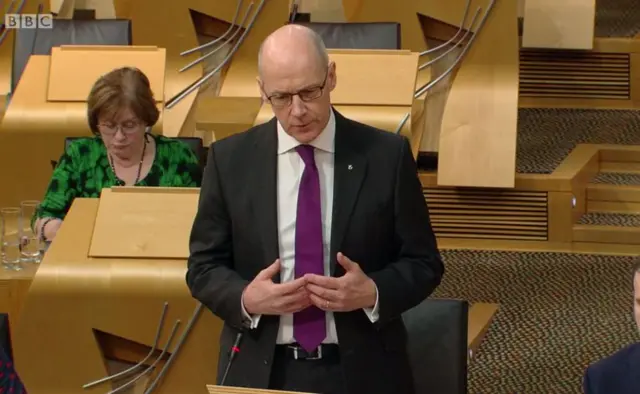 Education Secretary John Swinney