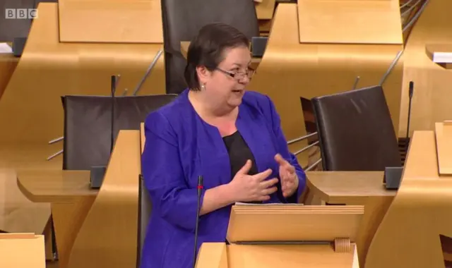 Labour MSP Jackie Baillie