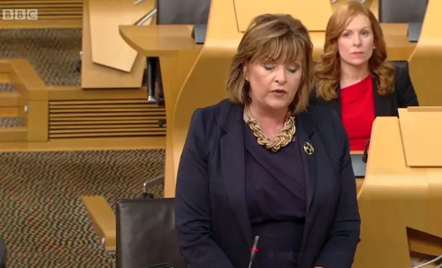 External Affairs Secretary Fiona Hyslop