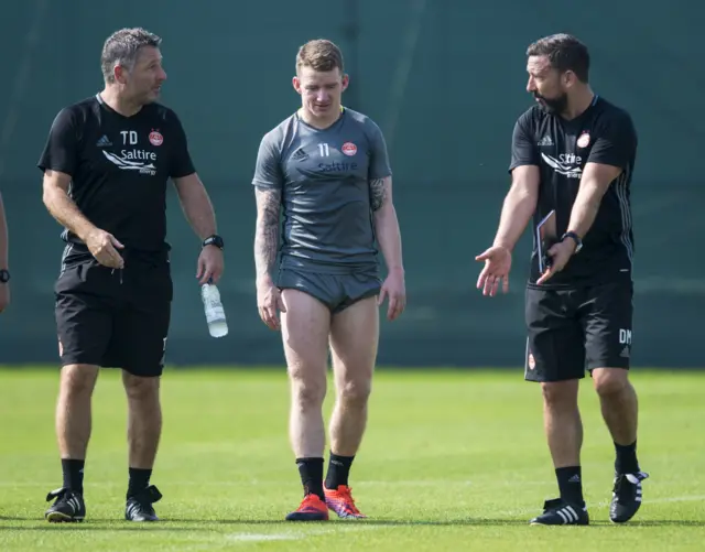 Aberdeen winger Jonny Hayes