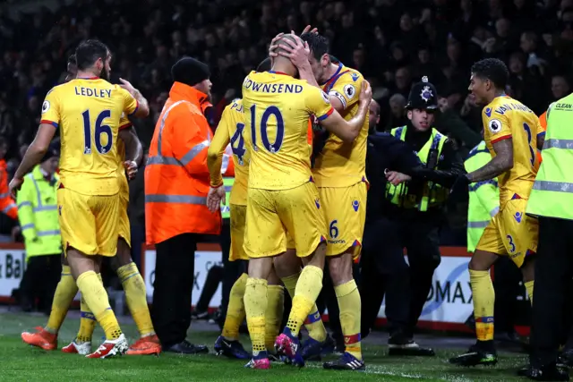 Bournemouth 0-2 Crystal Palace