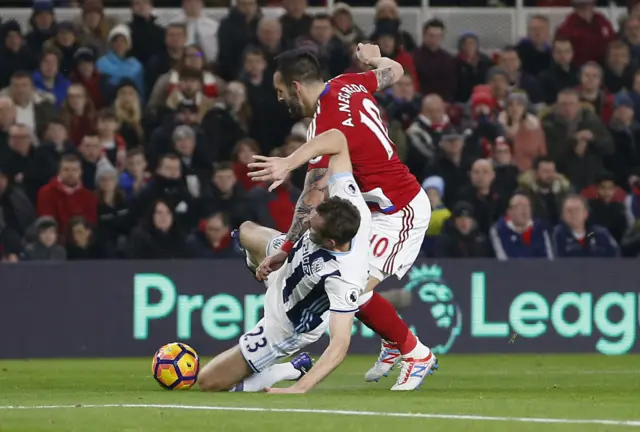 Gareth McAuley and Negredo