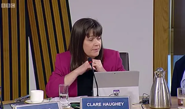 SNP MSP Clare Haughey