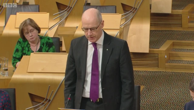 Education Secretary John Swinney