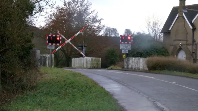 Marston Road level crossing