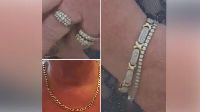 Stolen jewellery