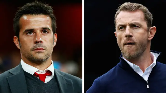 Marco Silva and Gary Rowett