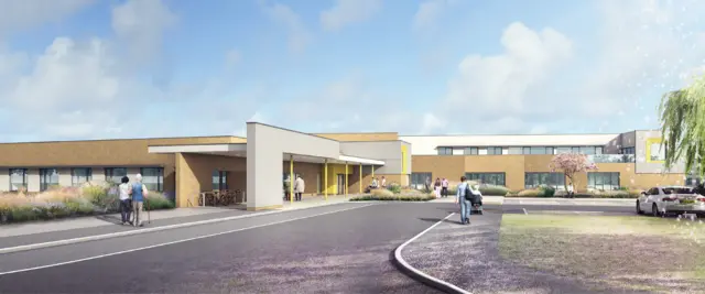 Artist impression of new health centre in Hull