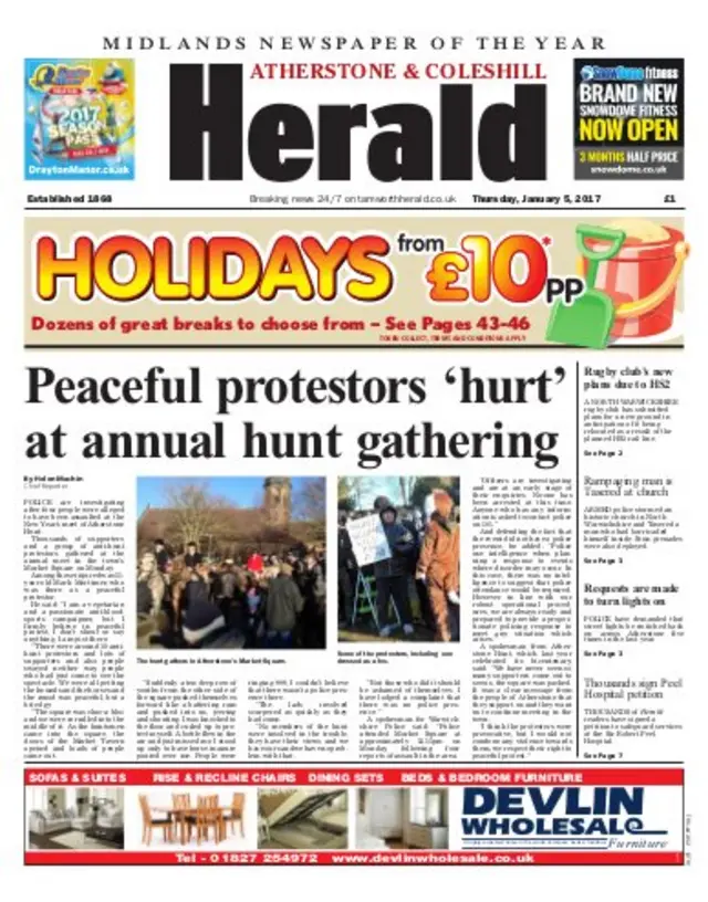 Front page