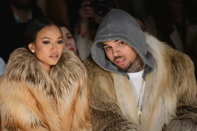 Chris Brown and Karrueche Tran
