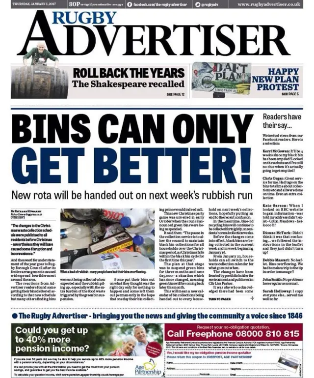 Front page