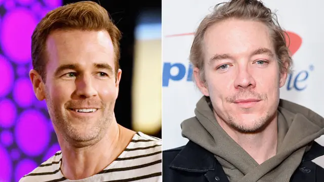 James Van der Beek and Diplo