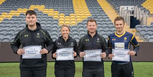 Worcester Warriors dementia friends