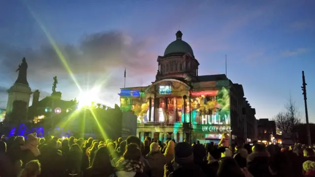 Made in hull installation in Queen Victoria Square