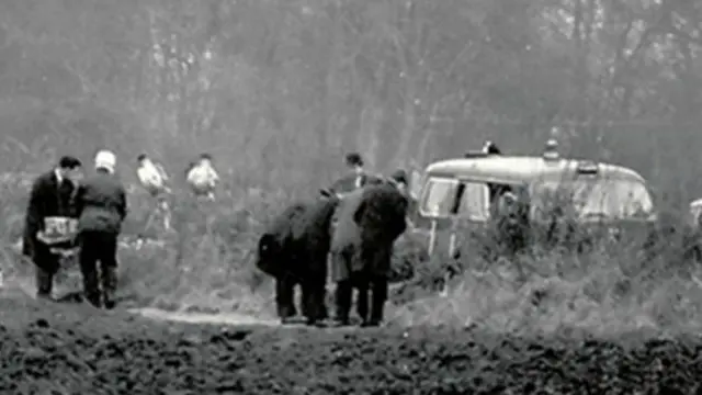 Officers in Tattingstone in 1967