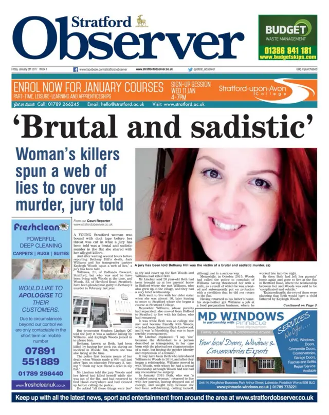 Front page