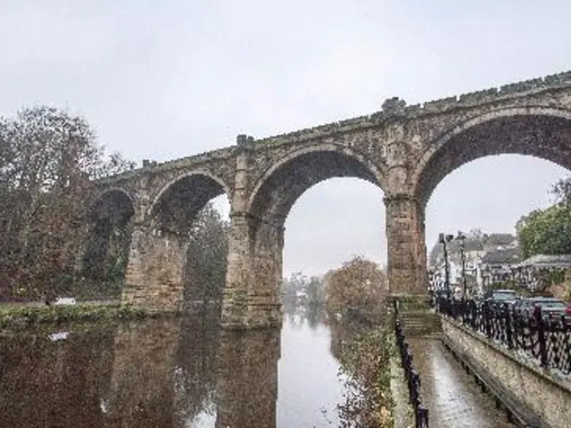 The viaduct at Knaresborough