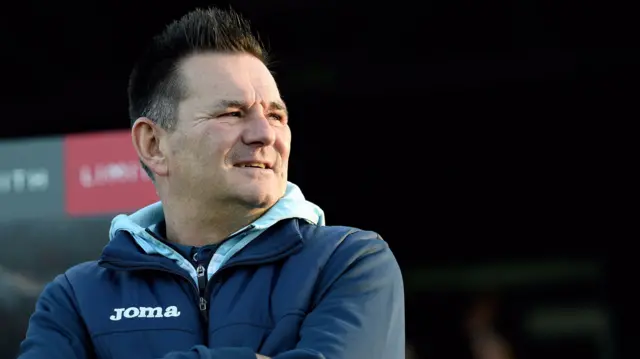 Sutton United FC Manager Paul Doswell