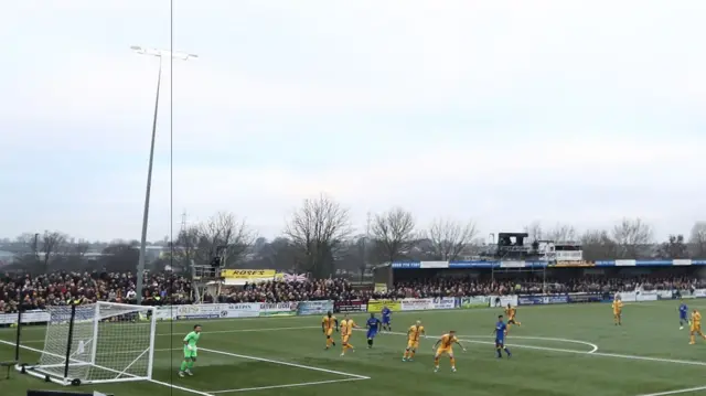 Sutton United 0-0 AFC Wimbledon