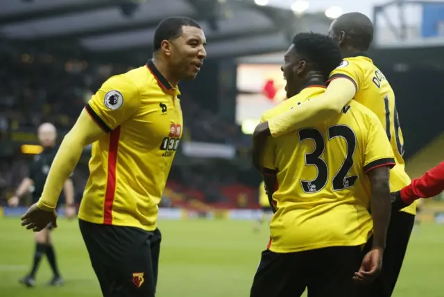 Watford celebrate