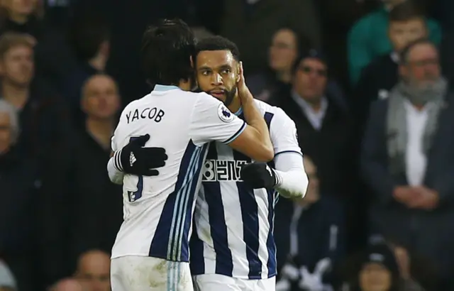 Matt Phillips celebrates