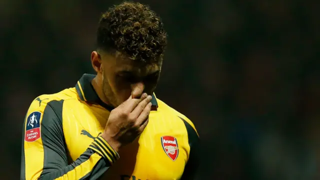 Arsenal's Alex Oxlade-Chamberlain