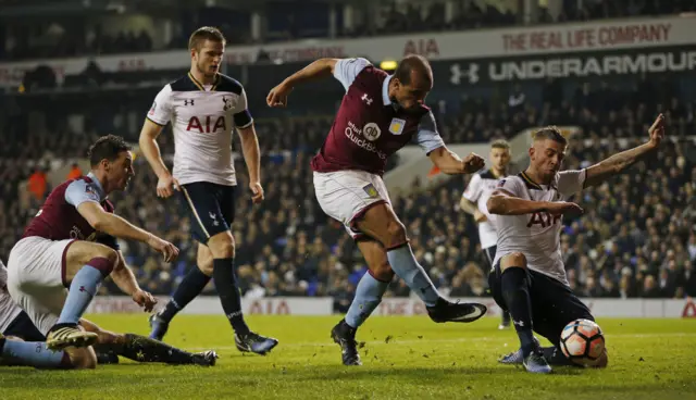 Gabriel Agbonlahor chance