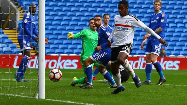 Ryan Sessgnon scores for Fulham